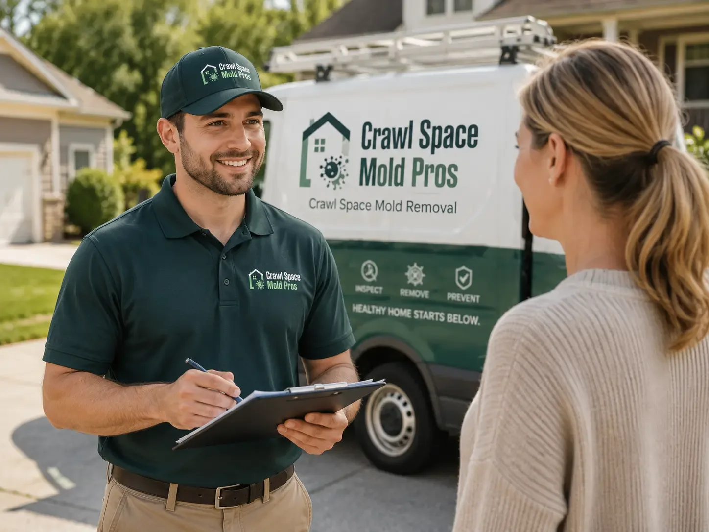 Crawl Space Mold Removal Wall Lake, IA FAQs